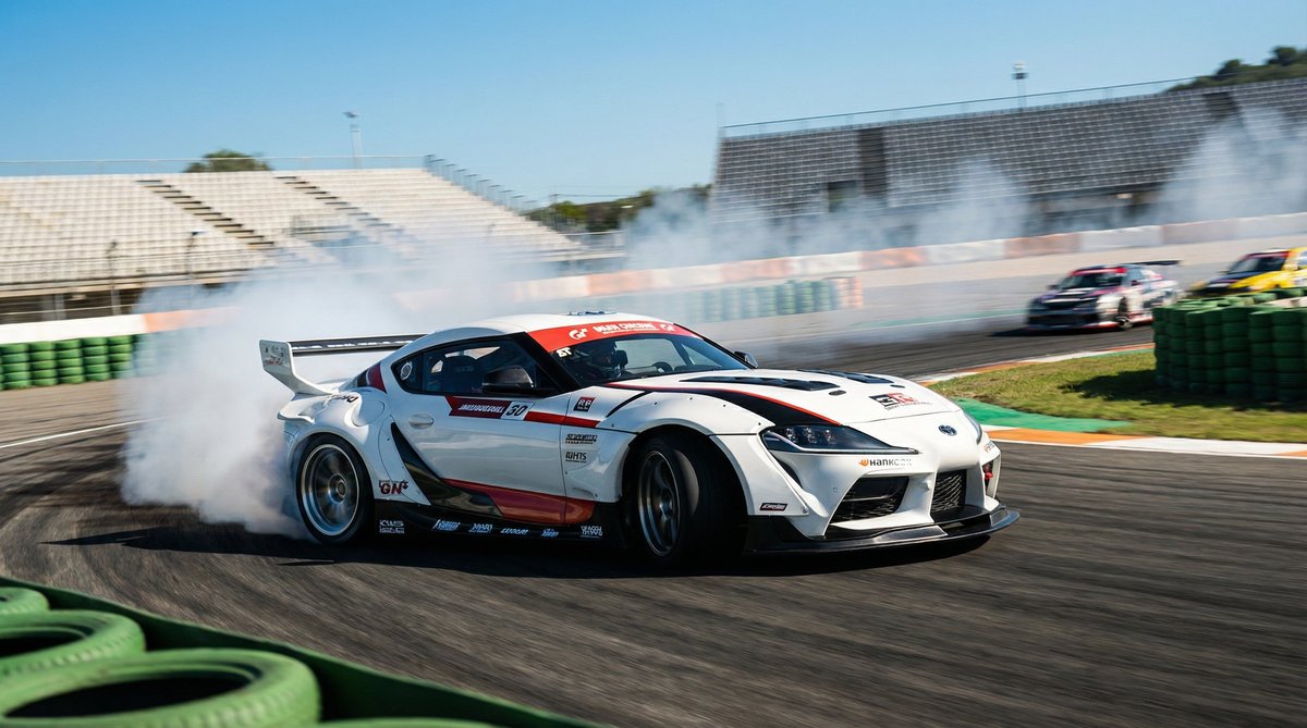 麻豆传媒丰田Supra漂移视频